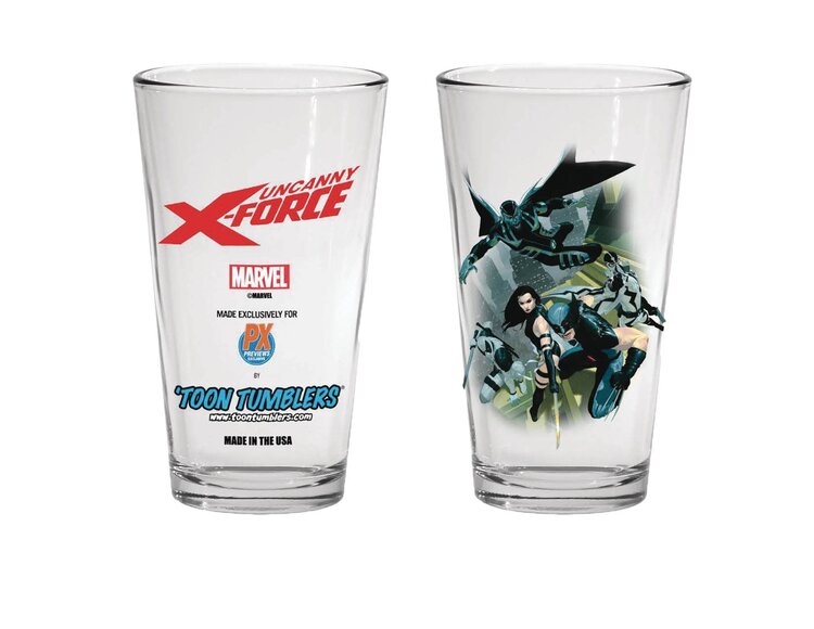 TOON TUMBLERS MARVEL X-FORCE PX PINT GLASS