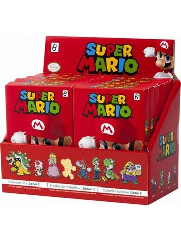 UCC DISTRIBUTING NINTENDO SUPER MARIO COLLECTOR ENAMEL PINS BMB