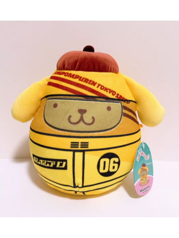 UCC DISTRIBUTING SANRIO SQUISHMALLOW TOKYO RACER POMPOMPURIN 8IN PLUSH
