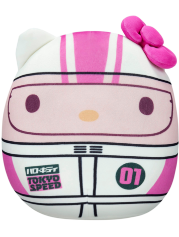 UCC DISTRIBUTING SANRIO SQUISHMALLOW TOKYO RACER HELLO KITTY 8IN PLUSH