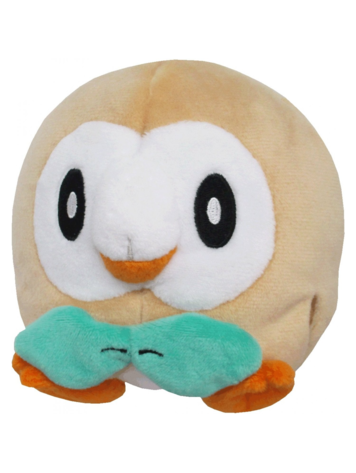 SANEI SANSEI POKEMON ALL STAR COLLECTION ROWLET PLUSH 4.5"