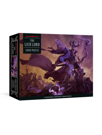 CLARKSON POTTER DUNGEONS & DRAGONS LICH LORD PUZZLE