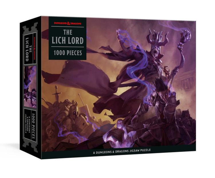 CLARKSON POTTER DUNGEONS & DRAGONS LICH LORD PUZZLE