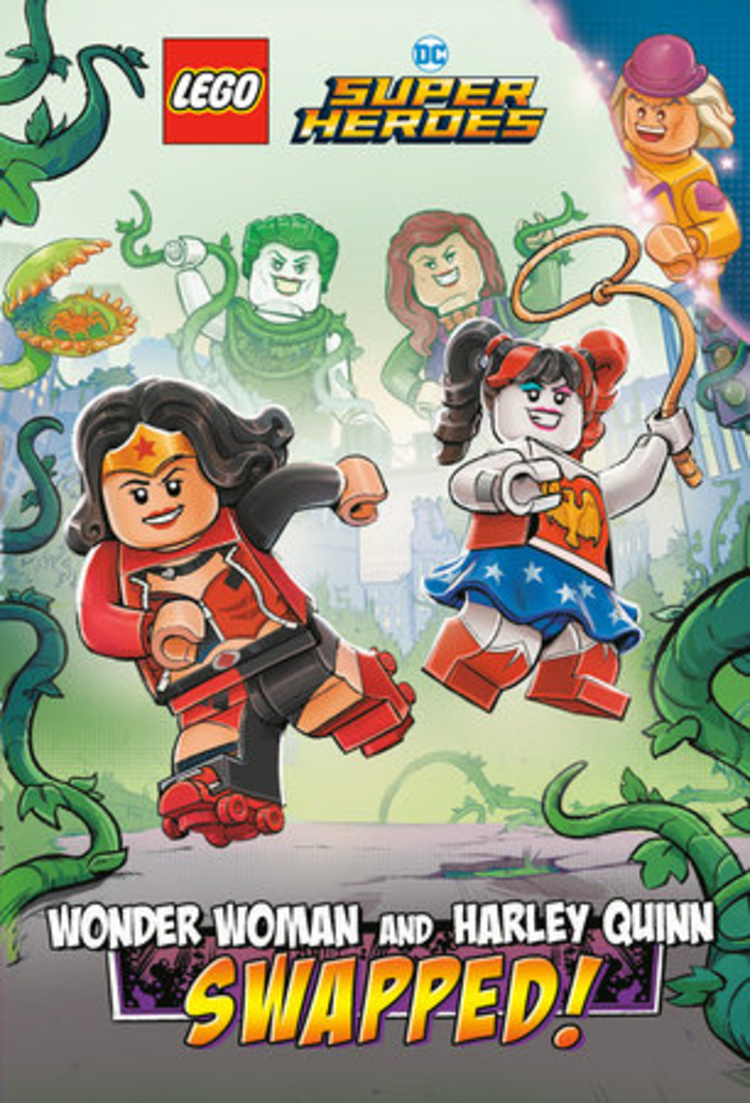 PENGUIN RANDOM HOUSE LEGO DC SUPER-HEROES SC CHAPTER BOOK 02 WONDER WOMAN & HARLEY QUINN SWAPPED