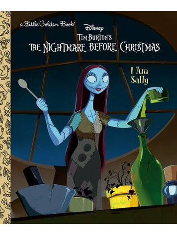 GOLDEN BOOKS DISNEY NIGHTMARE BEFORE CHRISTMAS I AM SALLY LITTLE GOLDEN BOOK