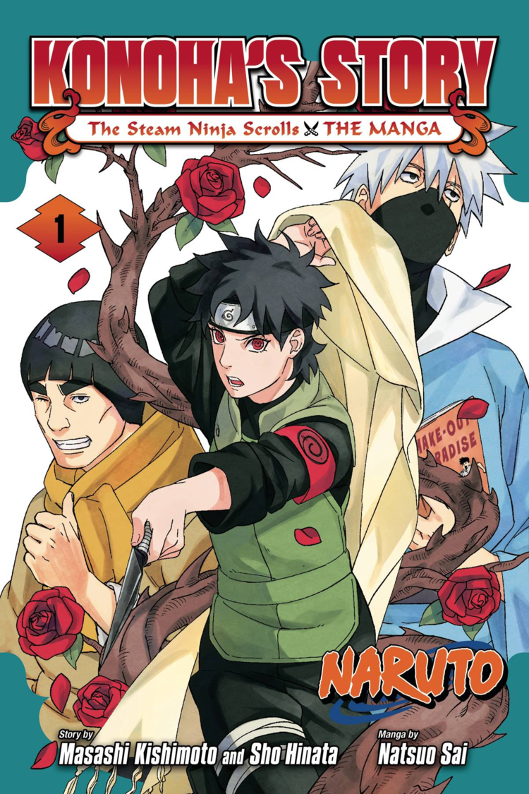 VIZ MEDIA LLC NARUTO KONOHAS STORY STEAM NINJA SCROLLS MANGA GN VOL 01