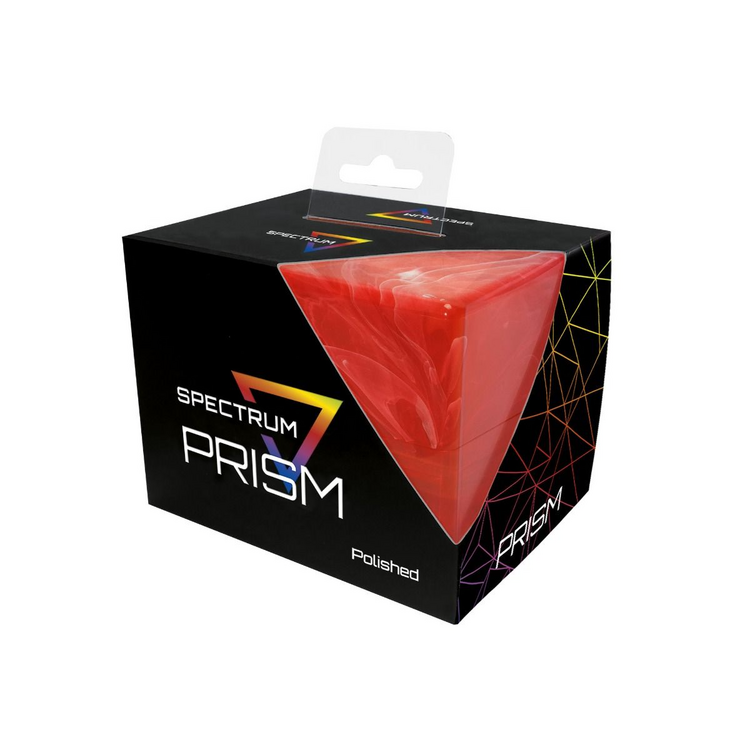 BCW SPECTRUM PRISM DECK CASE CARNELIAN RED