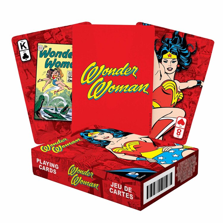 DC COMICS RETRO WONDER WOMAN PLAYING CARDS