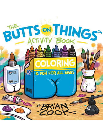 BUTTS ON THINGS ACTIVITY BOOK