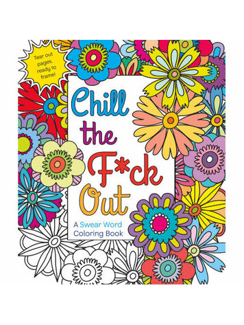 ST MARTINS CHILL THE F*CK OUT COLORING BOOK
