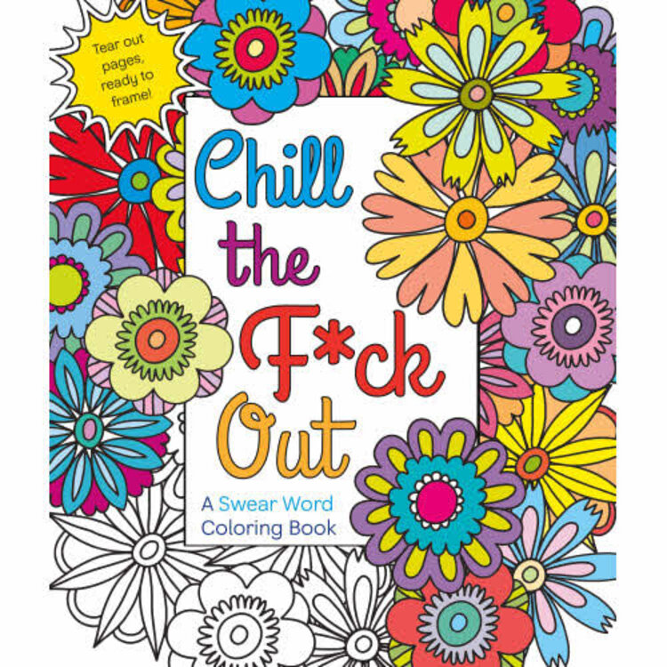 ST MARTINS CHILL THE F*CK OUT COLORING BOOK