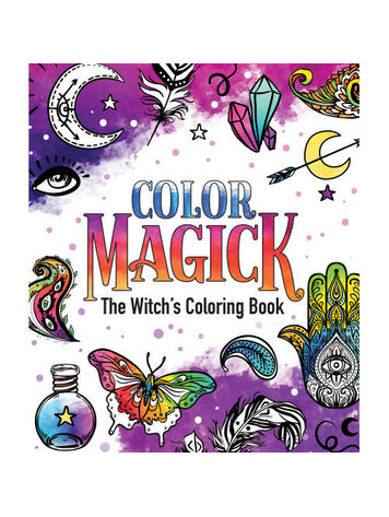 ST MARTINS COLOR MAGICK WITCHES COLORING BOOK