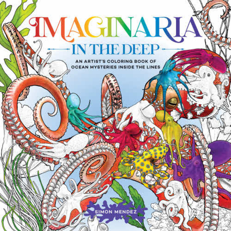 ST MARTINS IMAGINARIA IN THE DEEP COLORING BOOK