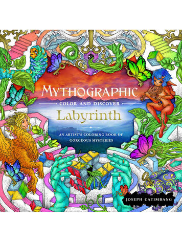 ST MARTINS MYTHOGRAPHIC LABYRINTH COLORING BOOK