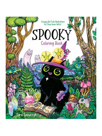SPOOKY COLORING BOOK