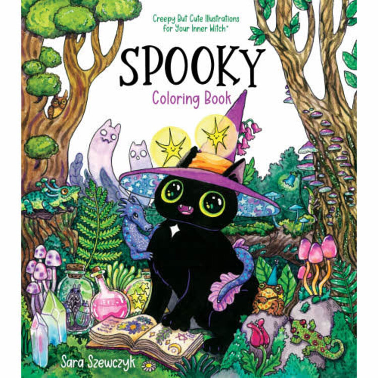SPOOKY COLORING BOOK