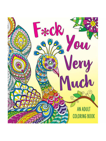 ST MARTINS F*CK YOU VERY MUCH COLORING BOOK