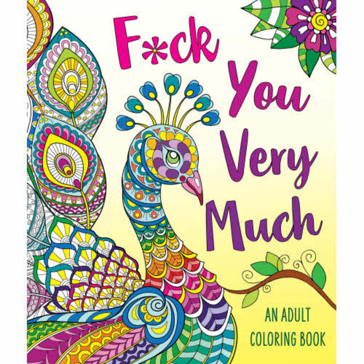 ST MARTINS F*CK YOU VERY MUCH COLORING BOOK
