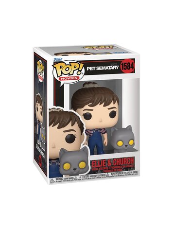 FUNKO POP&BUDDY PET SEMATARY ELLIE & CHURCH VIN FIG
