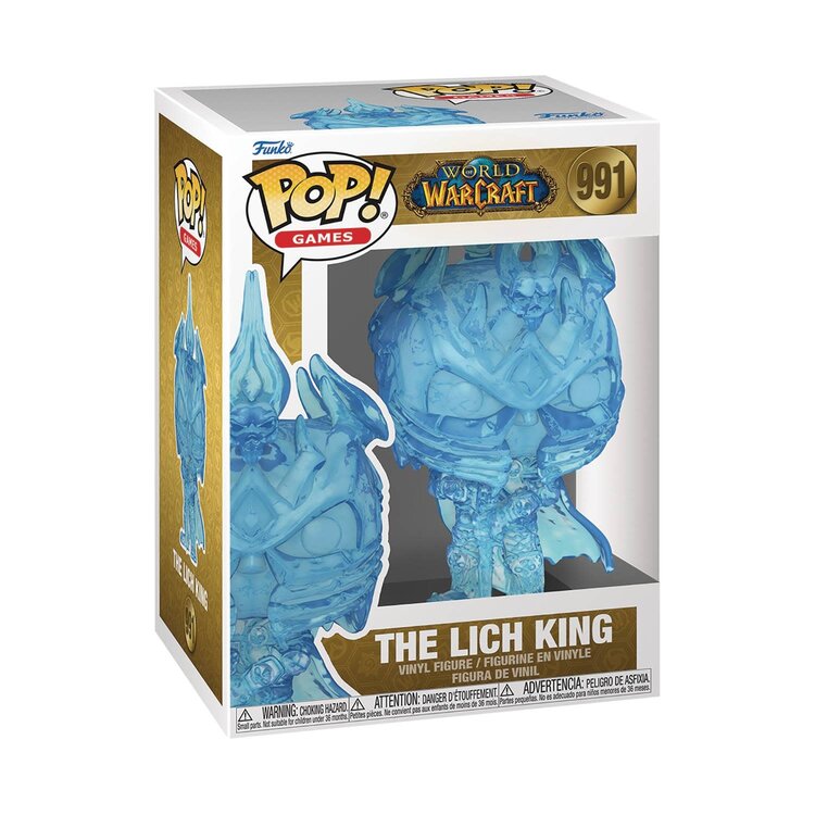 FUNKO POP GAMES WARCRAFT LICH KING VIN FIG