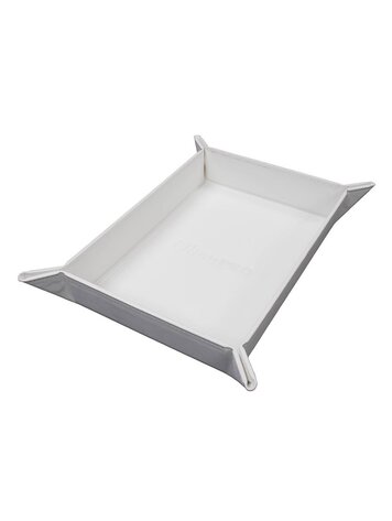 ULTRA PRO VIVID MAGNETIC FOLDABLE DICE TRAY - WHITE