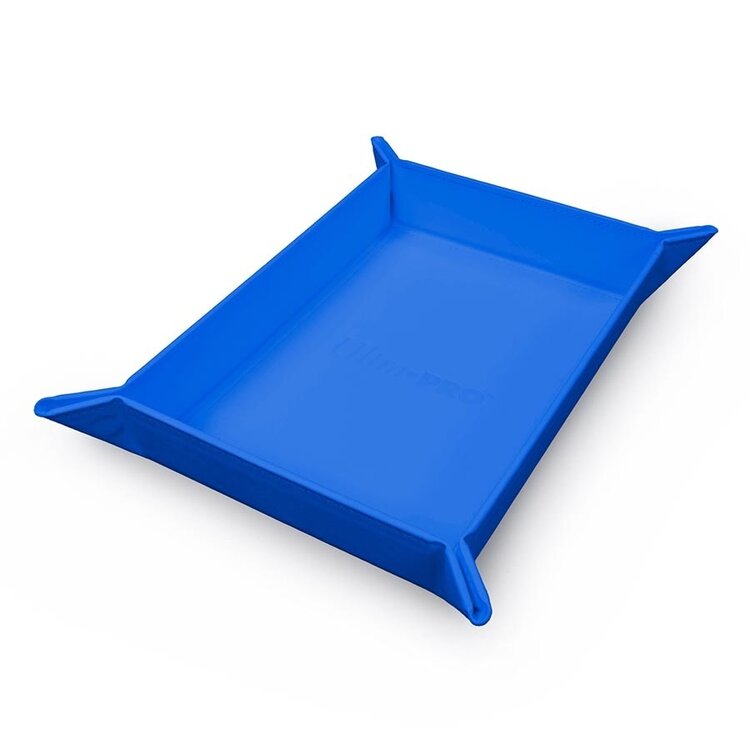 ULTRA PRO VIVID MAGNETIC FOLDABLE DICE TRAY - BLUE