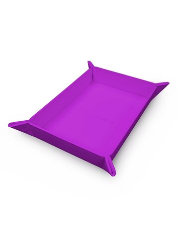 ULTRA PRO VIVID MAGNETIC FOLDABLE DICE TRAY - PURPLE