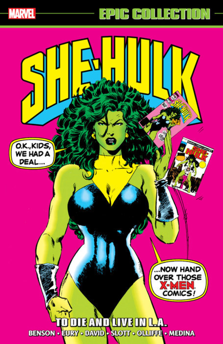 MARVEL COMICS SHE-HULK EPIC COLLECTION TP VOL 06 TO DIE AND LIVE IN L.A.