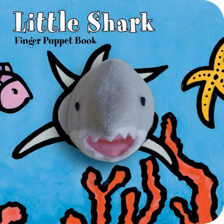 CHRONICLE BOOKS LITTLE SHARK FINGER PUPPET BOOK