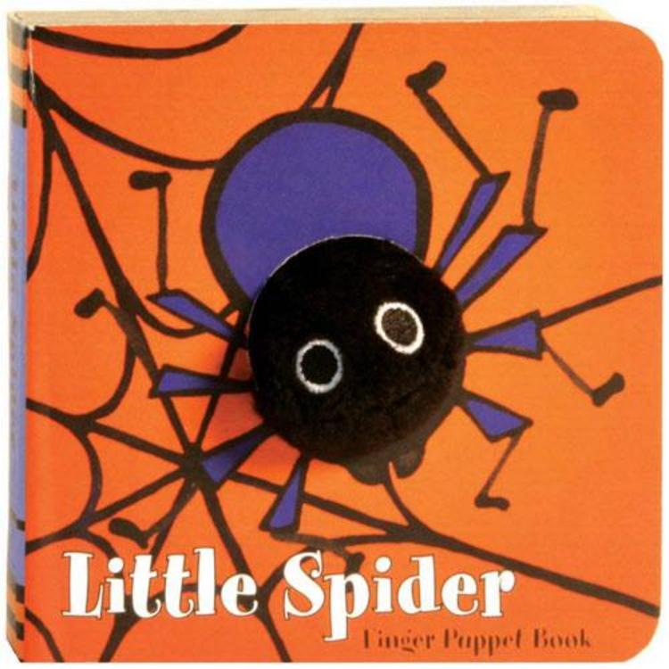 CHRONICLE BOOKS LITTLE SPIDER FINGER PUPPET BOOK
