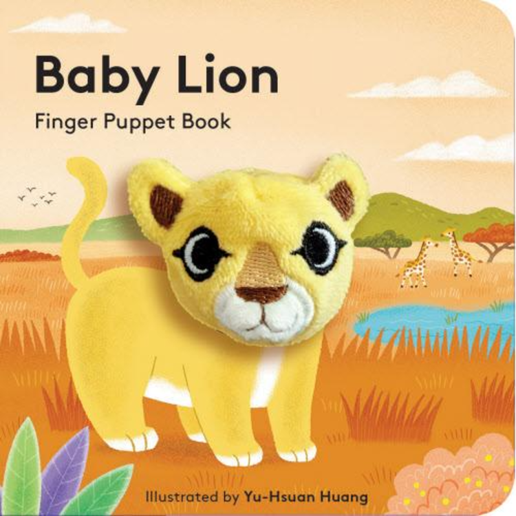 CHRONICLE BOOKS LITTLE LION FINGER PUPPET BOOK