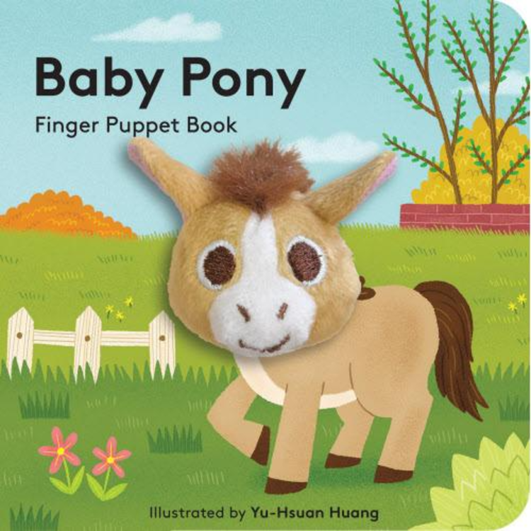 CHRONICLE BOOKS BABY PONY FINGER PUPPET BOOK