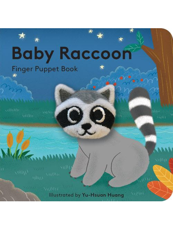CHRONICLE BOOKS BABY RACCOON FINGER PUPPET BOOK