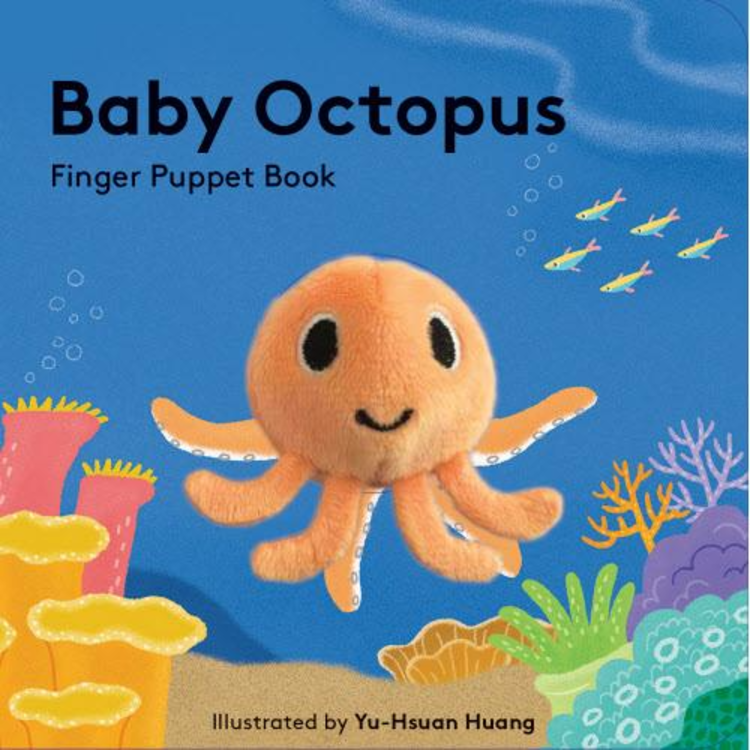 CHRONICLE BOOKS BABY OCTOPUS FINGER PUPPET BOOK