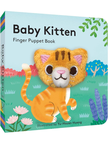 CHRONICLE BOOKS BABY KITTEN FINGER PUPPET BOOK