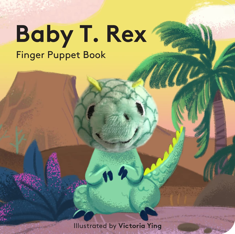 CHRONICLE BOOKS BABY T REX FINGER PUPPET BOOK