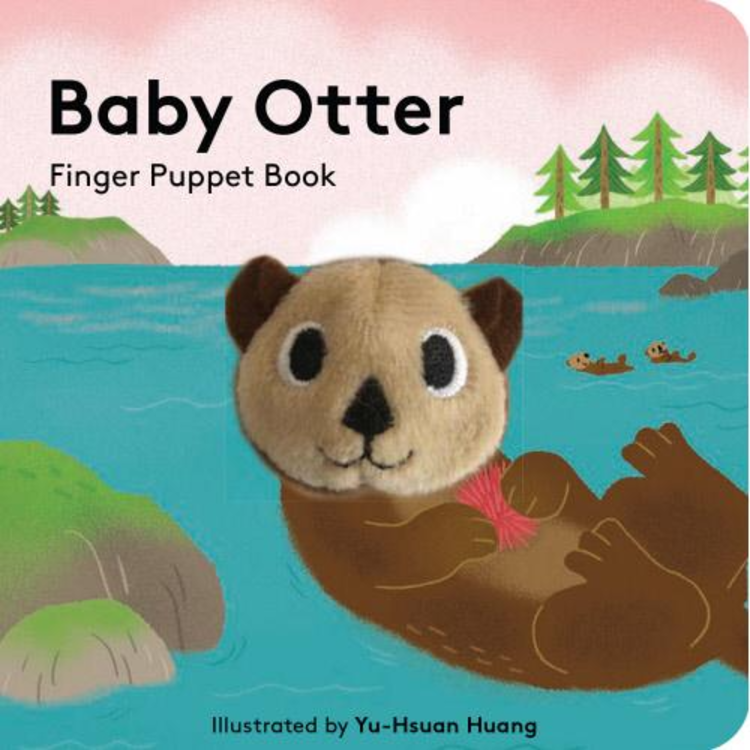 CHRONICLE BOOKS BABY OTTER FINGER PUPPET BOOK