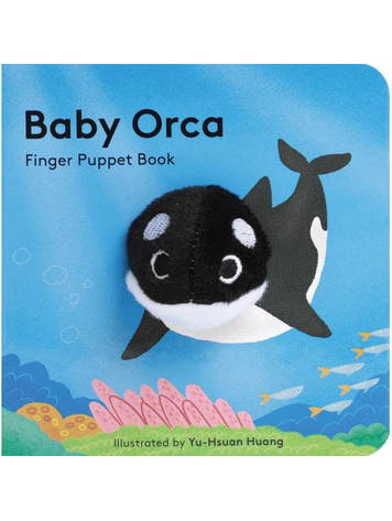 CHRONICLE BOOKS BABY ORCA FINGER PUPPET BOOK