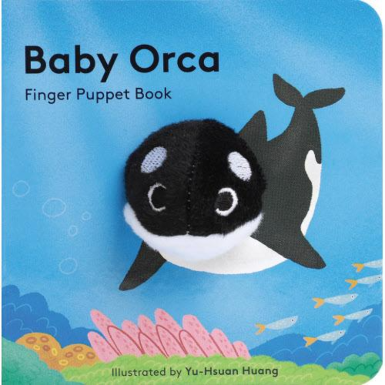 CHRONICLE BOOKS BABY ORCA FINGER PUPPET BOOK