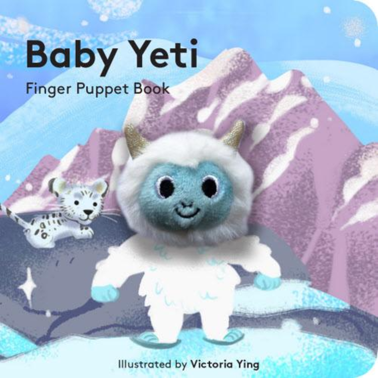 CHRONICLE BOOKS BABY YETI FINGER PUPPET BOOK