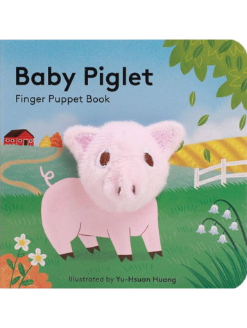 CHRONICLE BOOKS BABY PIGLET FINGER PUPPET BOOK