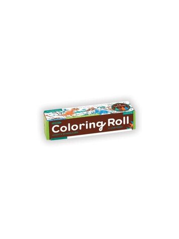 MINI COLORING ROLL - MIGHTY DINOSAURS