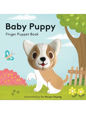 CHRONICLE BOOKS BABY PUPPY FINGER PUPPET BOOK
