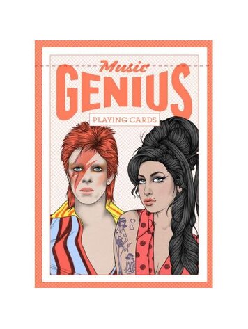 CHRONICLE BOOKS MUSIC GENIUS PLAYING CARDS