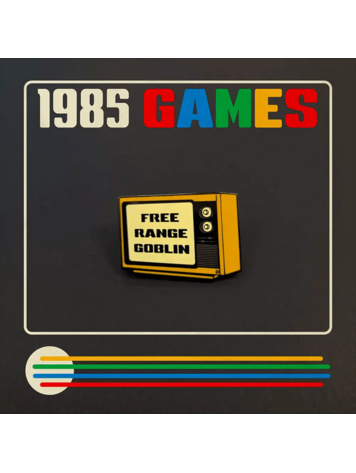 1985 GAMES FREE RANGE GOBLIN PIN