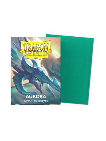 ARCANE TINMEN DRAGON SHIELD 100 CT SLEEVES MATTE AURORA