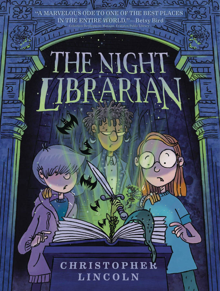 DIAL BOOKS NIGHT LIBRARIAN GN