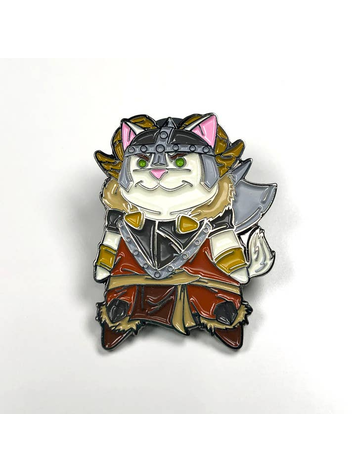 PURRSERKER POPCAT ENAMEL PIN