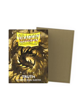 ARCANE TINMEN DRAGON SHIELD 100CT MATTE DUAL SLEEVES TRUTH