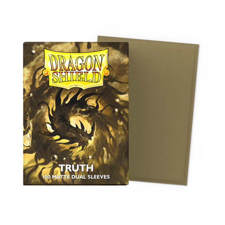 ARCANE TINMEN DRAGON SHIELD 100CT MATTE DUAL SLEEVES TRUTH